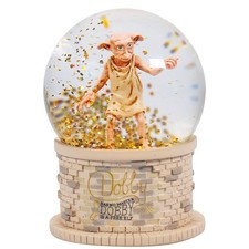 Harry Potter Snow Globe Dobby House Elf Festive Glass Polyresin with Gift Box
