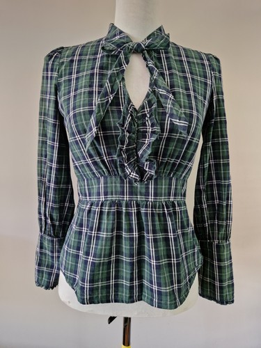 Warehouse green navy - green, tartan