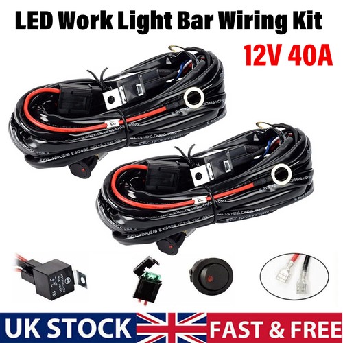 12v 40a led work light - 12v, bar