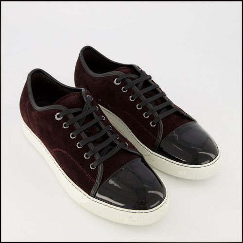 Lanvin dark burgundy leather - lanvin,