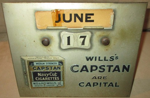 Vintage 1940s wills capstan - vintage,