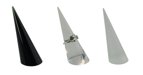 Acrylic cone ring - ring, holder