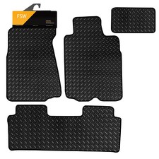 Fits Honda Crv 2002-2006 Manual Tailored 3MM Rubber Heavy Duty Car Floor Mats