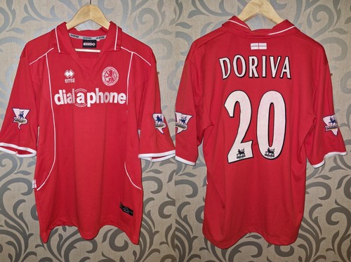 Middlesbrough match worn - match,