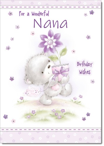 Doodlecards nana birthday - nana, card