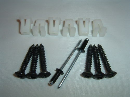 Rear window vent clips mk2 - window,