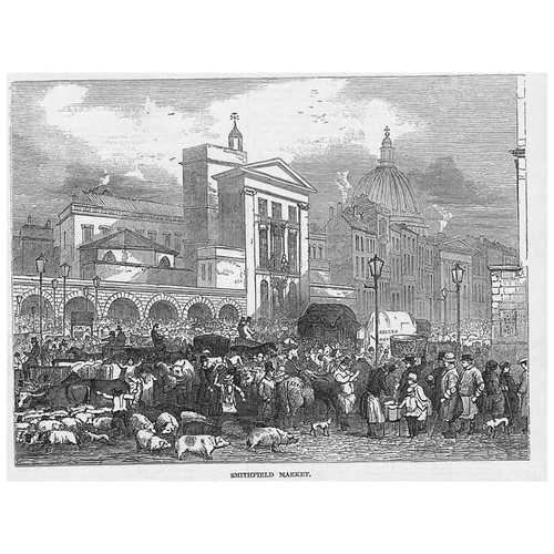 London view smithfield - london, of