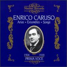 Enrico Caruso Arias Ensembles Songs 1904-1920 Nimbus Prima Voce 3 CD Box Set