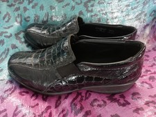 Ladies Padders Slip On Leather Shoes Skye 2 UK Size 4