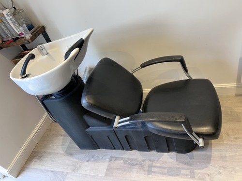 Salon chair backwash - chair, unit