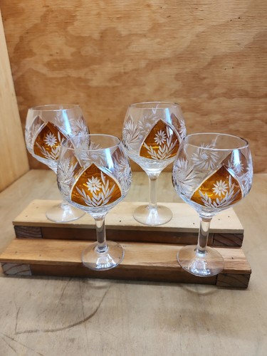 Set cut crystal bohemian - -,
