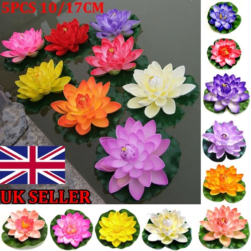 5pcs artificial lotus water - 5pcs,
