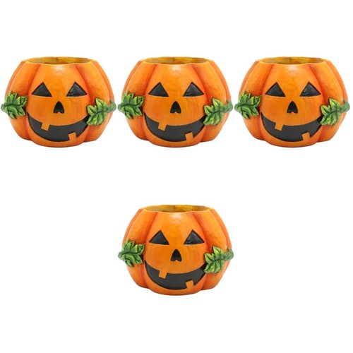4pcs artistic resin vases - 4pcs,