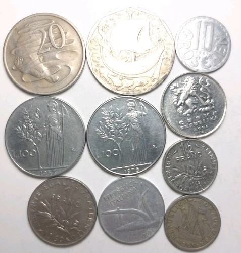 Bulk world coins - coins, job