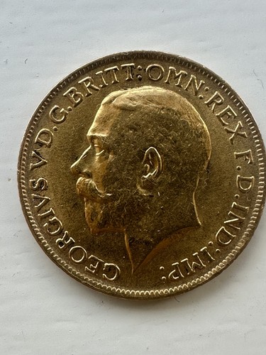 George full gold sovereign - george,