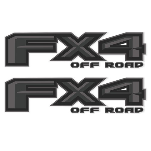 Fx4 off road decal replacement - fx4,