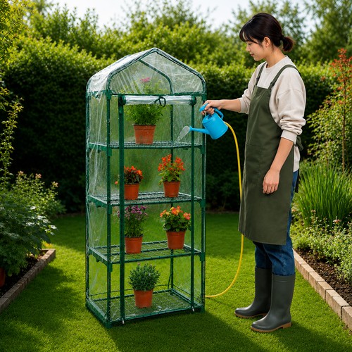 Tier mini growhouse garden - 4-tier,