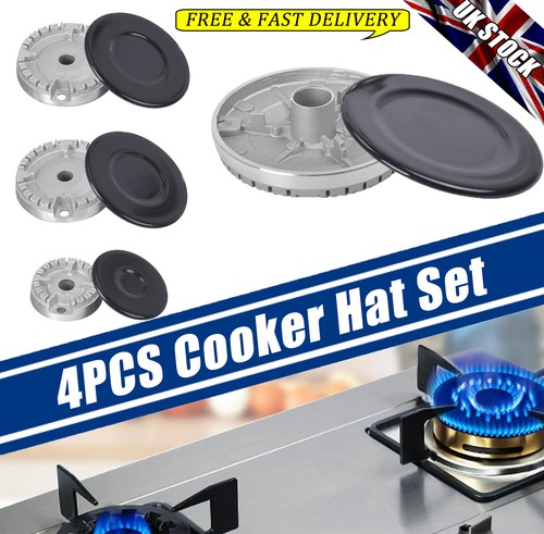 Gas stove burner - stove, caps
