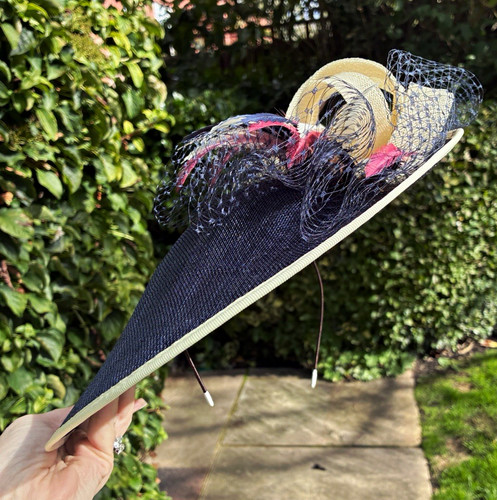 Navy wide brim - navy,