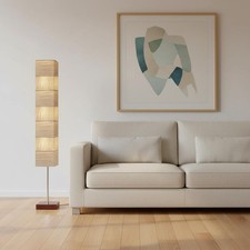 72" Brown And Silver Three