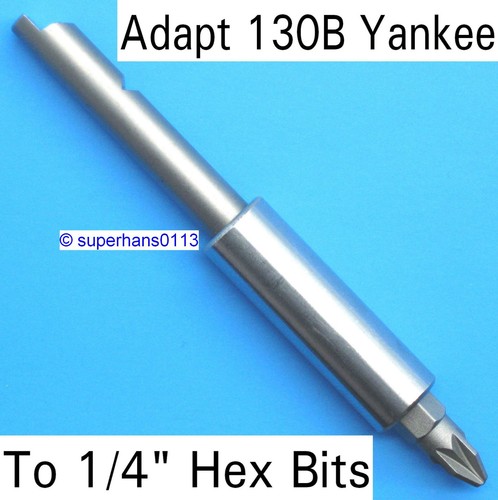 Hex adapter 130b stanley - 1/4",