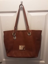 Smith & Canova tan leather tote bag