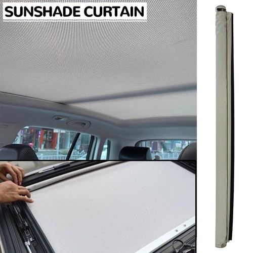 Grey sunroof curtain sunshade - sunroof,
