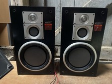 Technics SB-X210 Speakers 3 Way Loudspeaker 8 Ohms 60w Watt Honeycomb Disc Black