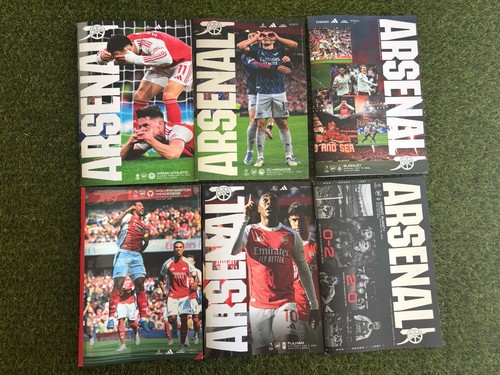 Arsenal matchday programmes - arsenal,