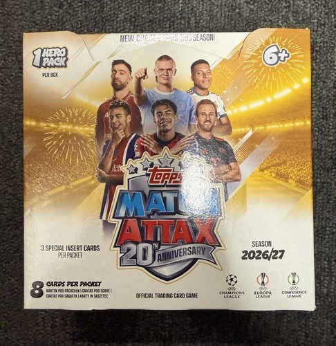 Topps match attax 2026 - topps, 20th