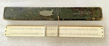 Early Albert Nestler A-G - No 14 slide rule & case