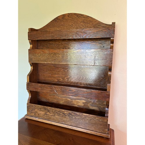 Vintage wooden wall - wall, shelf
