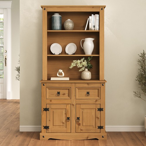 Corona sideboard with hutch - sideboard,