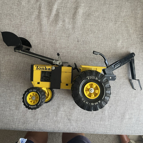 Tonka mighty backhoe - mighty,