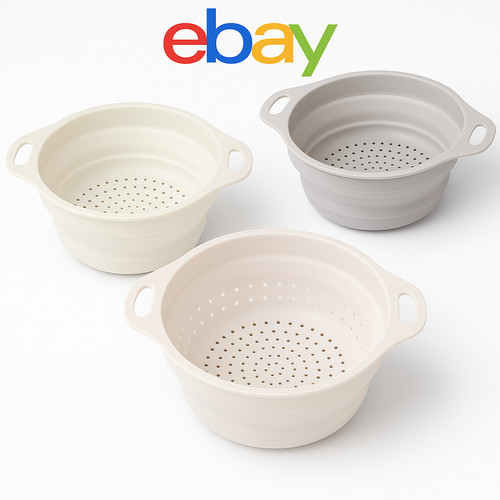 Pastel collapsible colander - pastel,