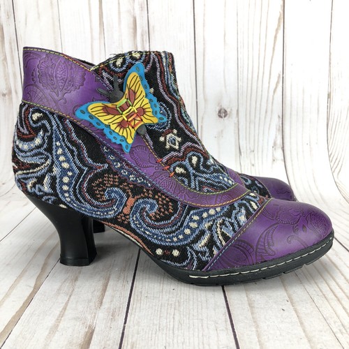 Socofy bohemian ankle - ankle, bootie