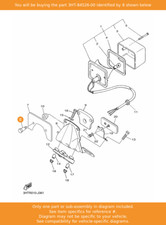 YAMAHA Screw, 3HT-84526-00 OEM
