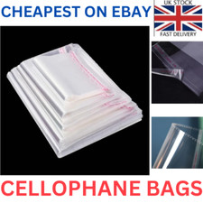 Clear CELLOPHANE BAGS SELF