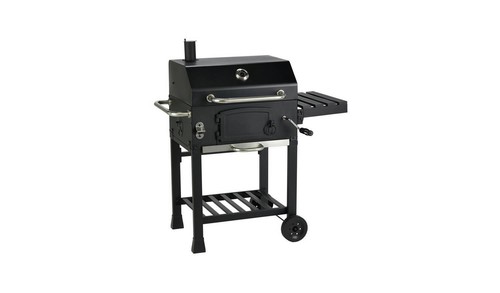 Trolley charcoal bbq steel - bbq,