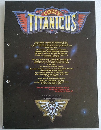 Codex titanicus 1989 - codex,