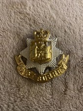 East Surrey Regiment Bi-Metal QC Cap Badge - B4