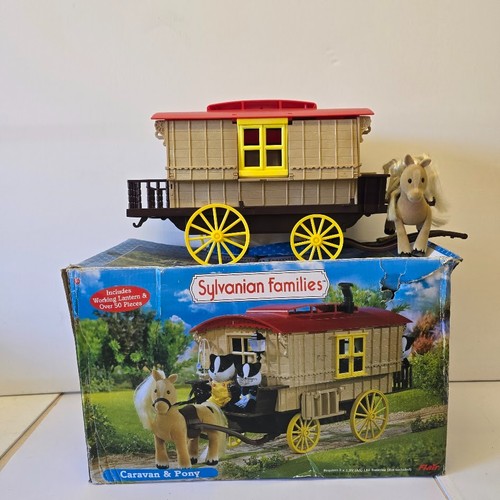 Sylvanian families caravan - sylvanian, families-