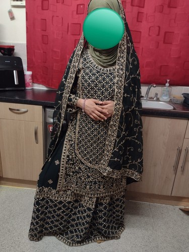 Bottle green heavy - bottle, lehenga