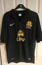 Everton football shirt 2012/13 Away KIT  Top XL