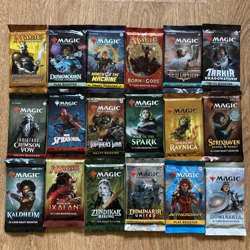 Random magic packs - random, (mtg)