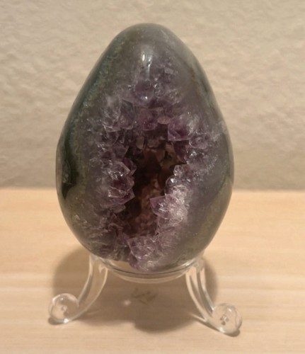 Amethyst agate egg - amethyst/,