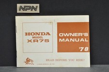 Vintage 1978 Honda XR75 '78