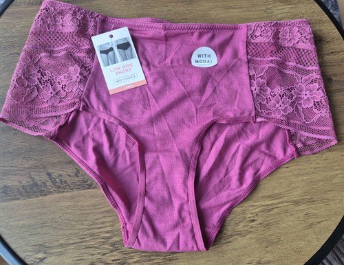 Next size purple low rise - size, 8