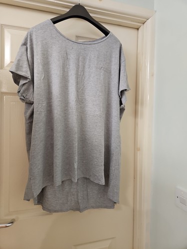 Grey yours dipped hem - yours, shirt