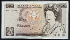 Old Ten £10 Pound Note